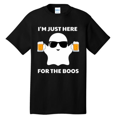 Halloween Costumes IM Just Here For The Boos Beer Tall T-Shirt