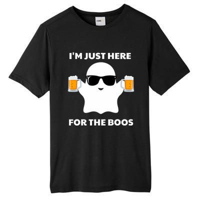 Halloween Costumes IM Just Here For The Boos Beer Tall Fusion ChromaSoft Performance T-Shirt