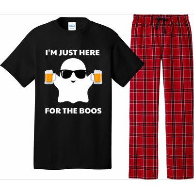 Halloween Costumes IM Just Here For The Boos Beer Pajama Set