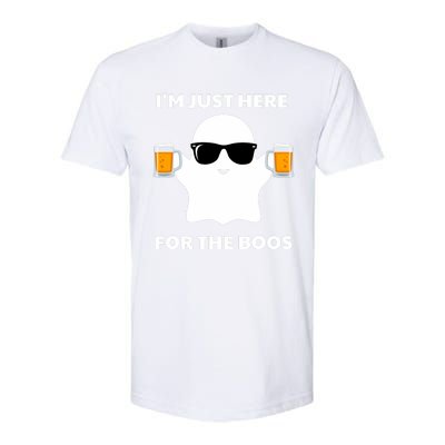 Halloween Costumes IM Just Here For The Boos Beer Softstyle CVC T-Shirt