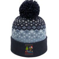 Happy Chrismukkah Jewish Hanukkah Chanukah Ugly Christmas The Baniff Cuffed Pom Beanie