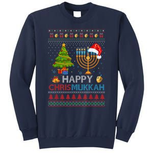 Happy Chrismukkah Jewish Hanukkah Chanukah Ugly Christmas Sweatshirt