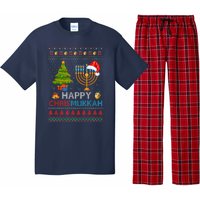 Happy Chrismukkah Jewish Hanukkah Chanukah Ugly Christmas Pajama Set