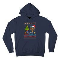 Happy Chrismukkah Jewish Hanukkah Chanukah Ugly Christmas Tall Hoodie