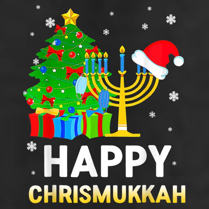 Happy Chrismukkah Jewish Christmas Happy Hanukkah Holiday Chanukah Beanie