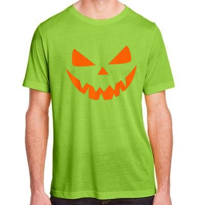 Halloween Costume Jack O Lantern Pumpkin Face Adult ChromaSoft Performance T-Shirt