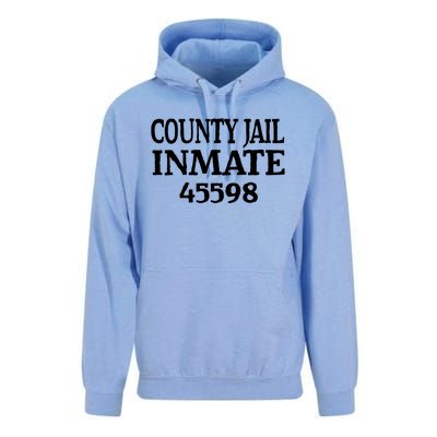 Halloween County Jail Inmate Prisoner Funny Costume Party Unisex Surf Hoodie