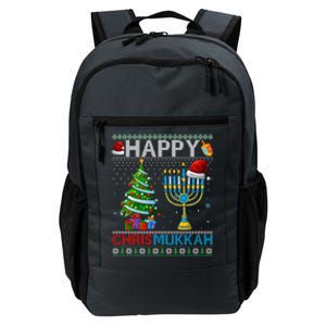 Happy Chrismukkah Jewish Christmas Hanukkah Chanukah Daily Commute Backpack