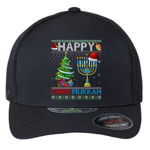 Happy Chrismukkah Jewish Christmas Hanukkah Chanukah Meaningful Gift Flexfit Unipanel Trucker Cap