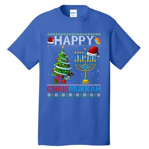 Happy Chrismukkah Jewish Christmas Hanukkah Chanukah Meaningful Gift Tall T-Shirt