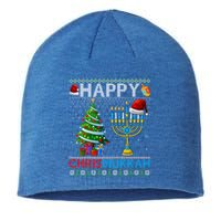 Happy Chrismukkah Jewish Christmas Hanukkah Chanukah Meaningful Gift Sustainable Beanie