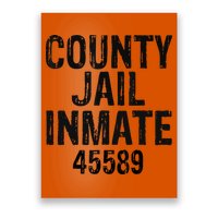 Halloween County Jail Inmate Costume Poster