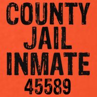 Halloween County Jail Inmate Costume Poster