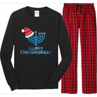 Happy Christmukkah Jewish Christmas Hanukkah Chanukah Long Sleeve Pajama Set