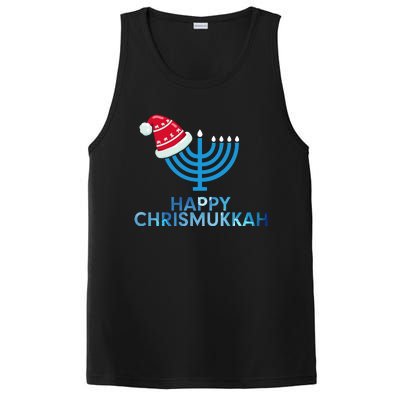 Happy Christmukkah Jewish Christmas Hanukkah Chanukah PosiCharge Competitor Tank