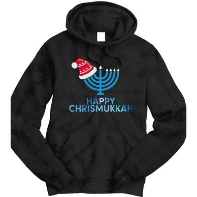 Happy Christmukkah Jewish Christmas Hanukkah Chanukah Tie Dye Hoodie