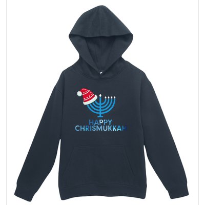 Happy Christmukkah Jewish Christmas Hanukkah Chanukah Urban Pullover Hoodie