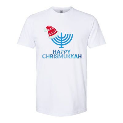 Happy Christmukkah Jewish Christmas Hanukkah Chanukah Softstyle CVC T-Shirt