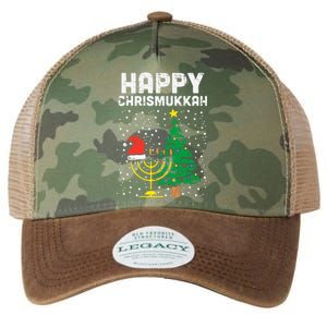 Happy Christmukkah Jewish Christmas Hanukkah Chanukah Gift  Legacy Tie Dye Trucker Hat