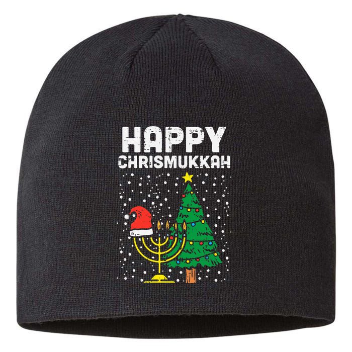 Happy Christmukkah Jewish Christmas Hanukkah Chanukah Gift  Sustainable Beanie