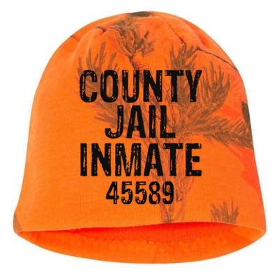 Halloween County Jail Inmate Costume Kati - Camo Knit Beanie