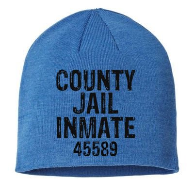 Halloween County Jail Inmate Costume Sustainable Beanie