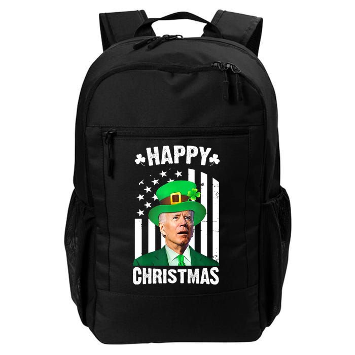 Happy Christmas Joe Biden Funny St Patrick's Day Backpack