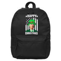 Happy Christmas Joe Biden Funny St Patrick's Day 16 in Basic Backpack