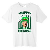 Happy Christmas Joe Biden Funny St Patrick's Day Tall Fusion ChromaSoft Performance T-Shirt