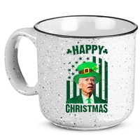 Happy Christmas Joe Biden Funny St Patrick's Day 15oz Campfire Ceramic Mug