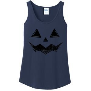 Halloween Costume Jack O Lantern Pumpkin Face Funny Halloween Gift Ladies Essential Tank