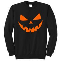 Halloween Costume Jack O Lantern Pumpkin Face Women Men Sweatshirt