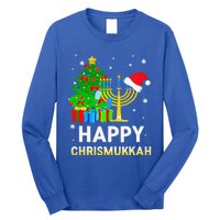 Happy Chrismukkah Jewish Christmas Hanukkah Holiday Chanukah Long Sleeve Shirt