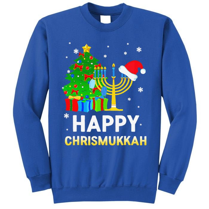 Happy Chrismukkah Jewish Christmas Hanukkah Holiday Chanukah Sweatshirt