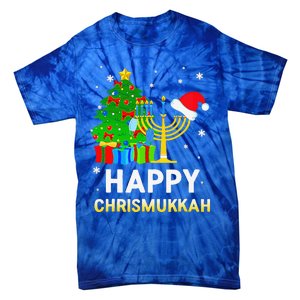 Happy Chrismukkah Jewish Christmas Hanukkah Holiday Chanukah Tie-Dye T-Shirt