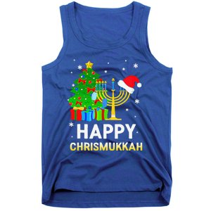 Happy Chrismukkah Jewish Christmas Hanukkah Holiday Chanukah Tank Top