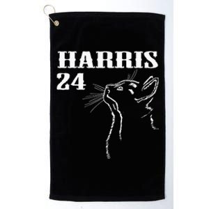 Harris Cat Kamala Cat Lady Platinum Collection Golf Towel