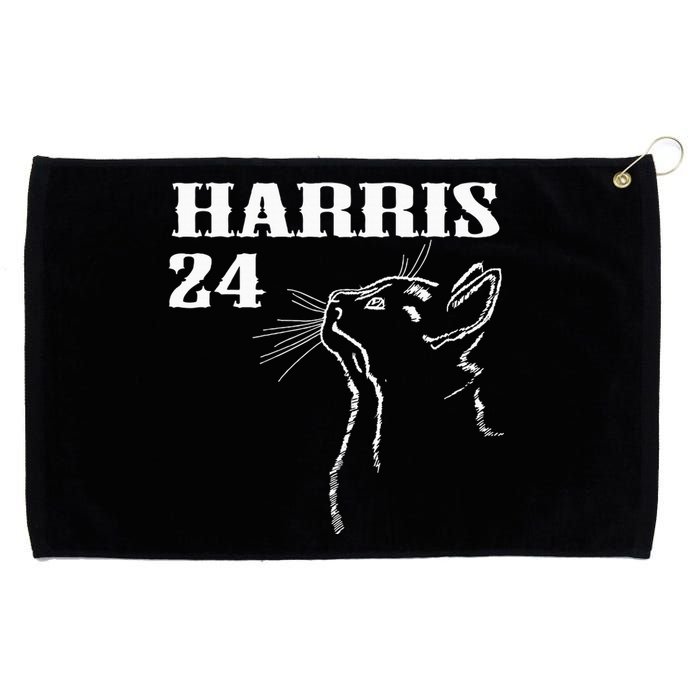 Harris Cat Kamala Cat Lady Grommeted Golf Towel