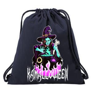 Halloween Costume Kamalloween Funny Witch Kamala Harris Gift Drawstring Bag