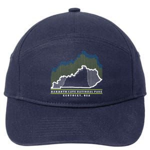 Hiking Camping Kayaking Fishing Nature Lover Family Souvenir Meaningful Gift 7-Panel Snapback Hat