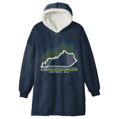 Hiking Camping Kayaking Fishing Nature Lover Family Souvenir Cool Gift Hooded Wearable Blanket