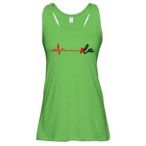 Heartbeat Comma La Kamala Harris For President 2024 Election Ladies Essential Flowy Tank