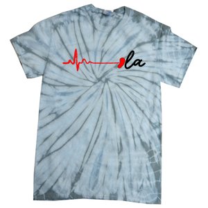 Heartbeat Comma La Kamala Harris For President 2024 Election Tie-Dye T-Shirt