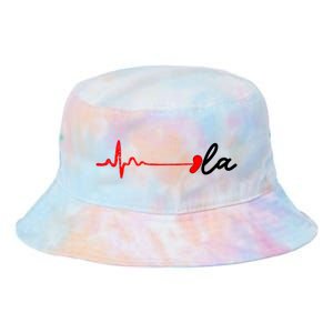 Heartbeat Comma La Kamala Harris For President 2024 Election Tie Dye Newport Bucket Hat