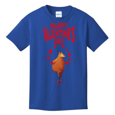 Heart Couples Love Husband Wife Happy Valentine's Day Gift Kids T-Shirt