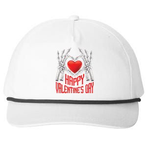 Heart Couples Love Husband Wife Happy Valentine's Day Cool Gift Snapback Five-Panel Rope Hat