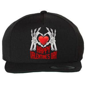 Heart Couples Love Husband Wife Happy Valentine's Day Cool Gift Wool Snapback Cap