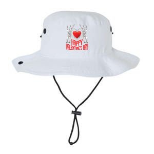 Heart Couples Love Husband Wife Happy Valentine's Day Cool Gift Legacy Cool Fit Booney Bucket Hat