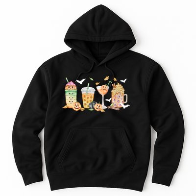 Halloween Coffee Latte Lover Hoodie