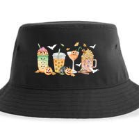 Halloween Coffee Latte Lover Sustainable Bucket Hat